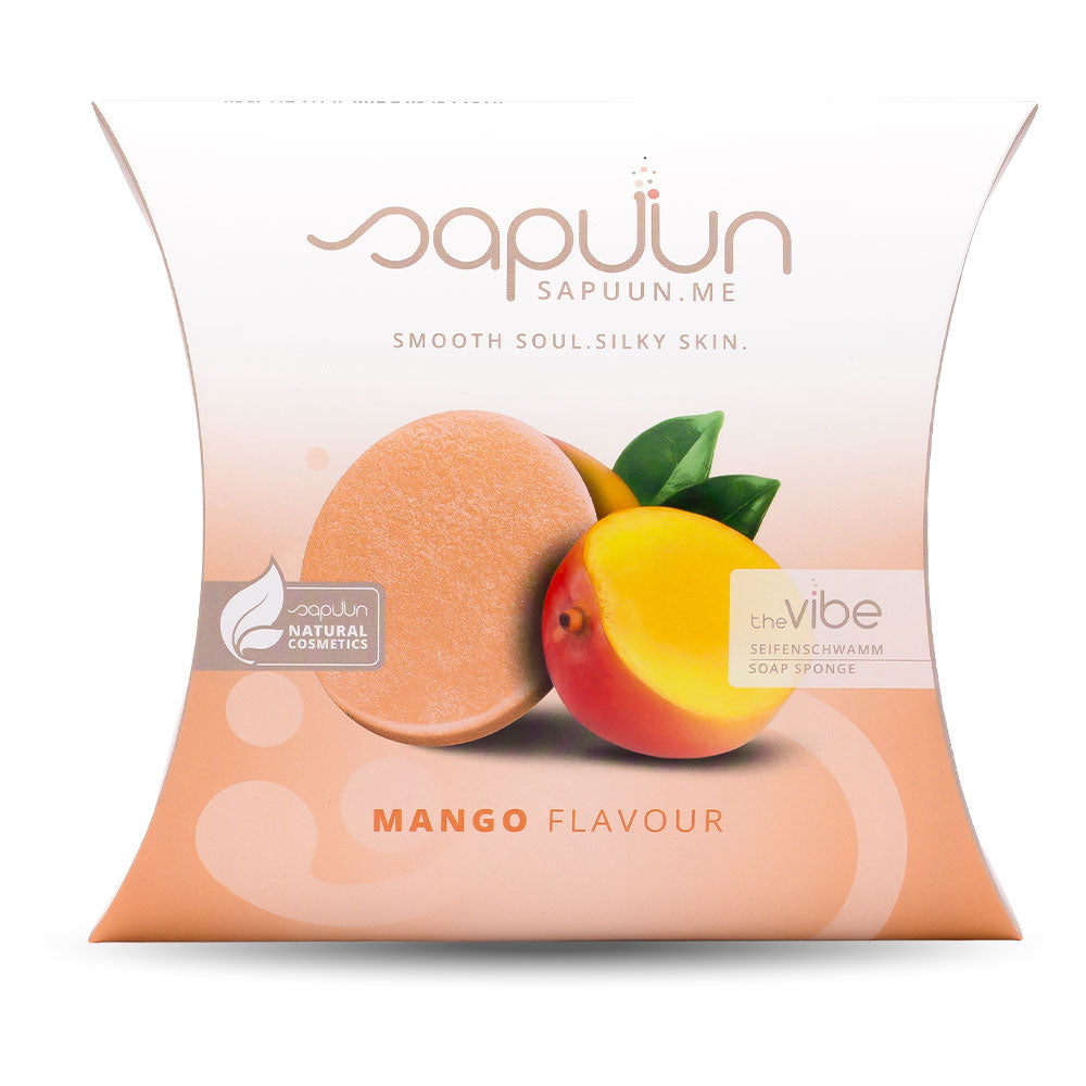Seifenschwamm mit Mango